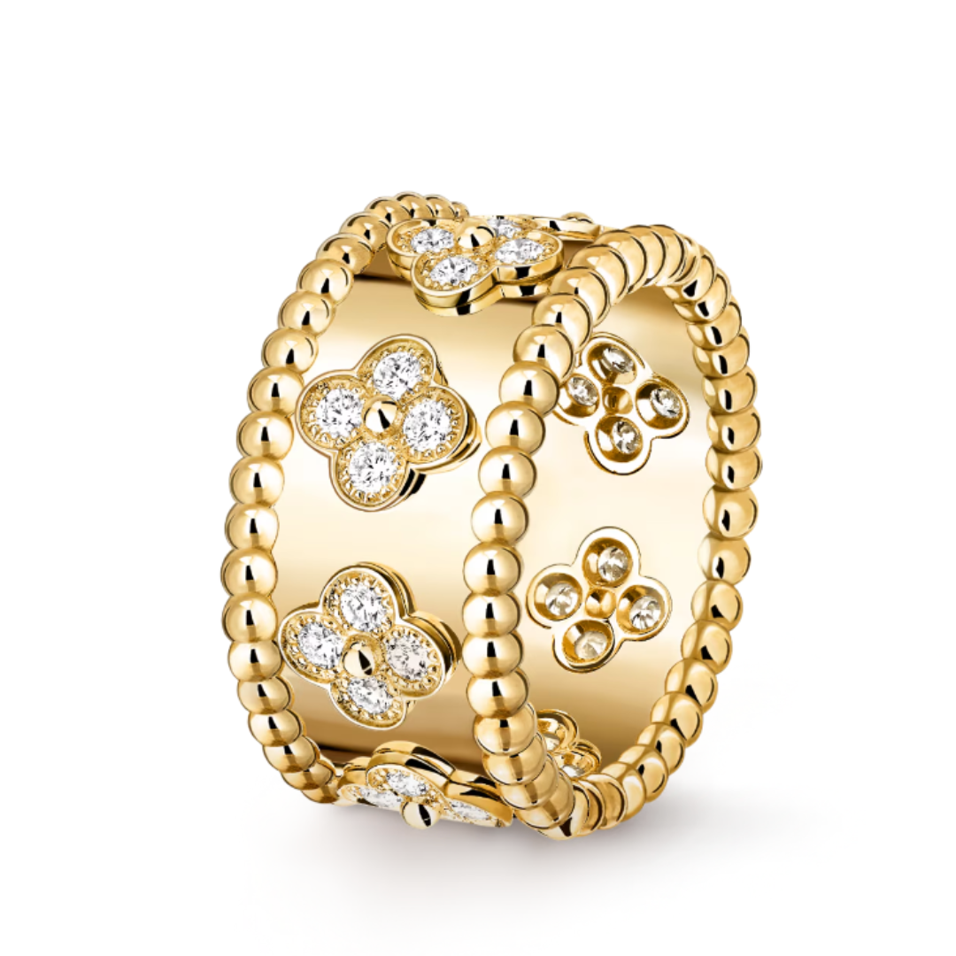 Abby Ring - Diamond / Gold