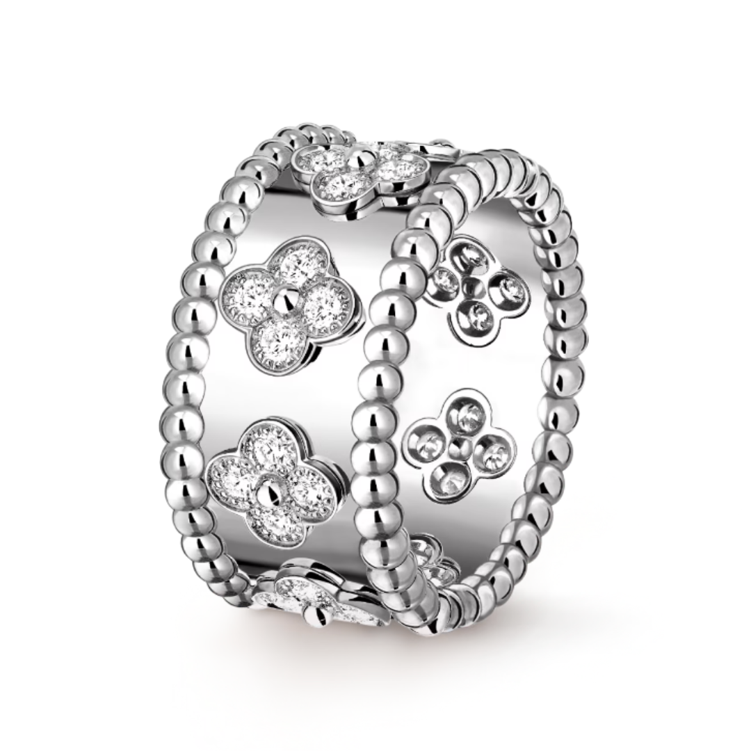 Abby Ring - Diamond/ Silver
