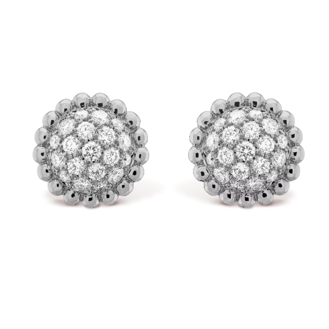 Sassy Earrings- Diamond / Silver