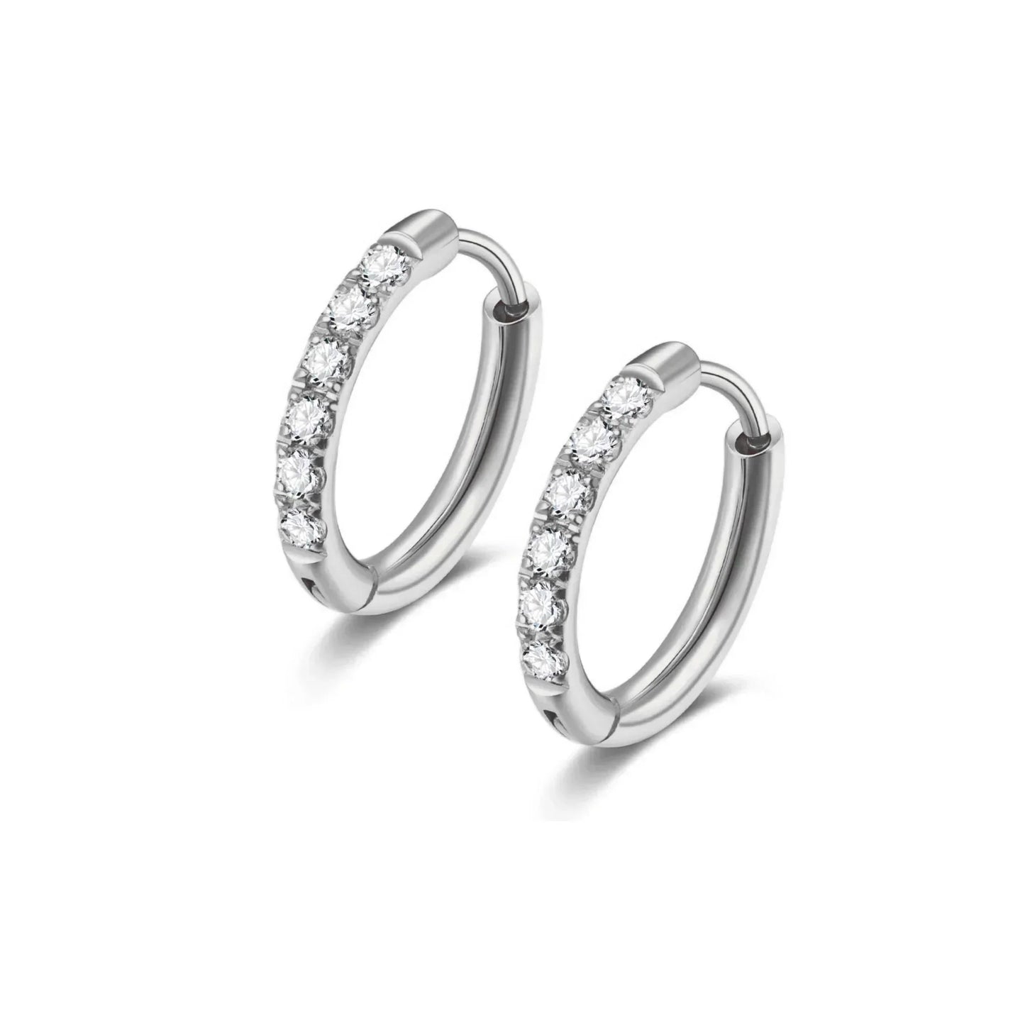 Petite Earrings- Silver