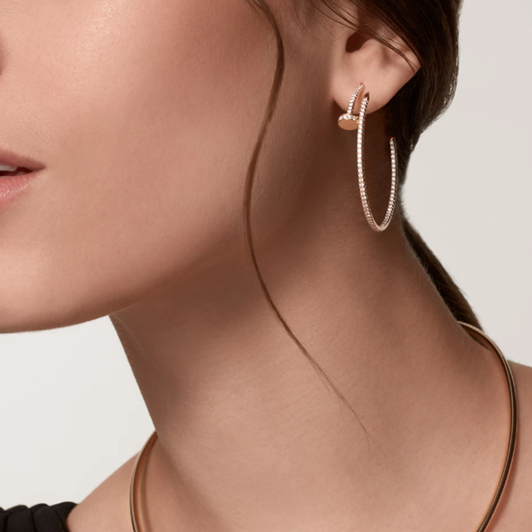 Clou Léonie Earrings- Diamond