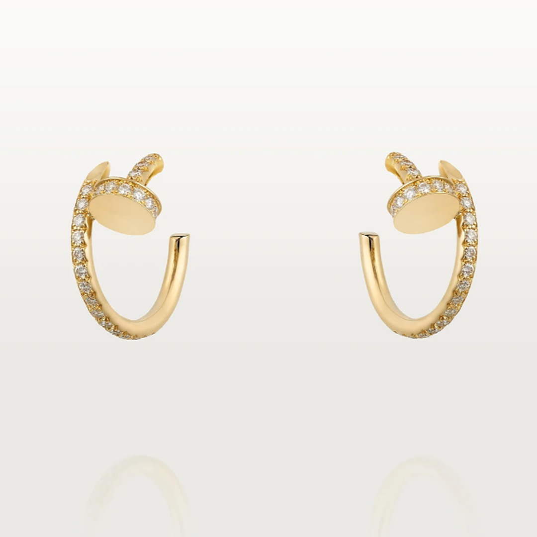 Clou Laurette Earrings- Diamond