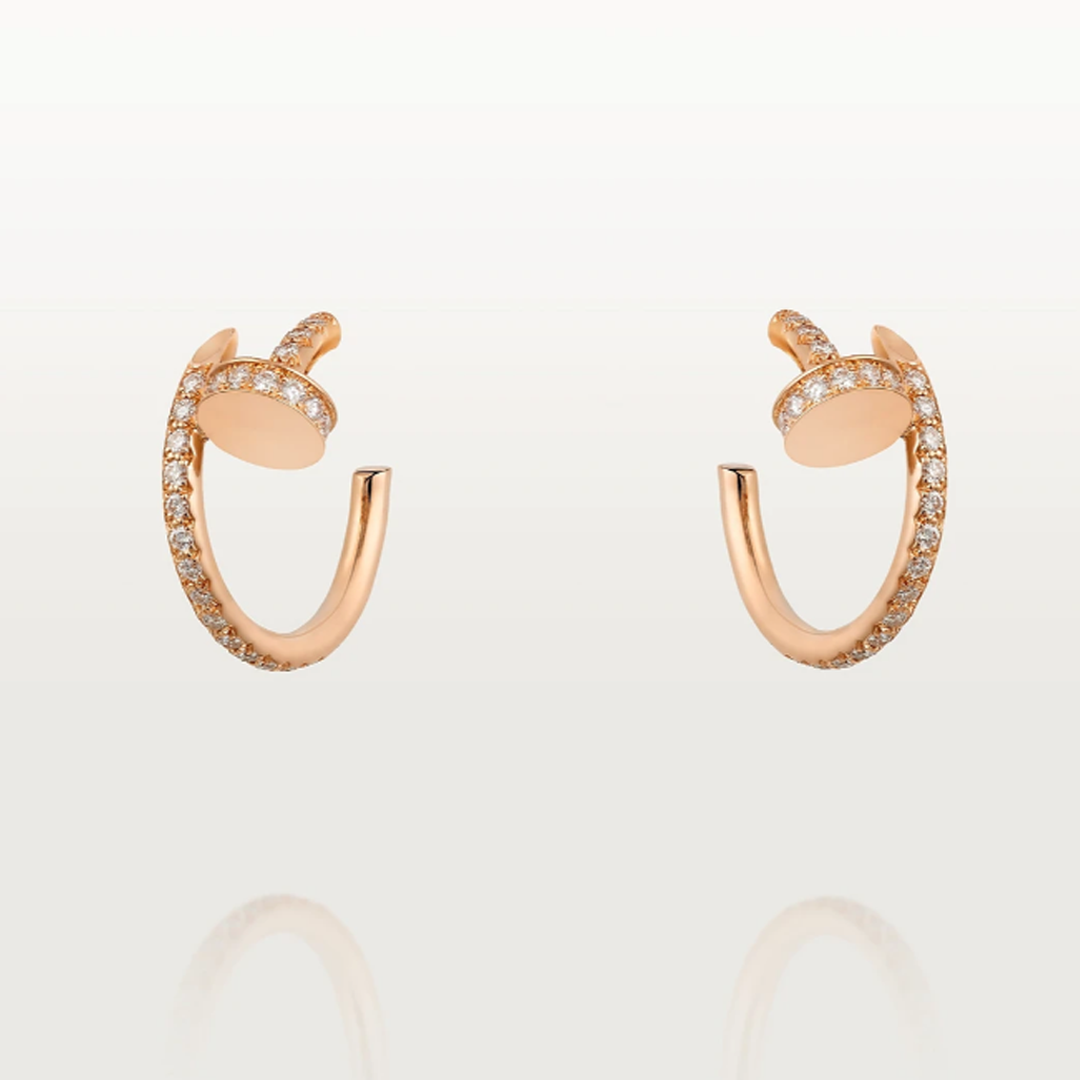 Clou Laurette Earrings- Diamond