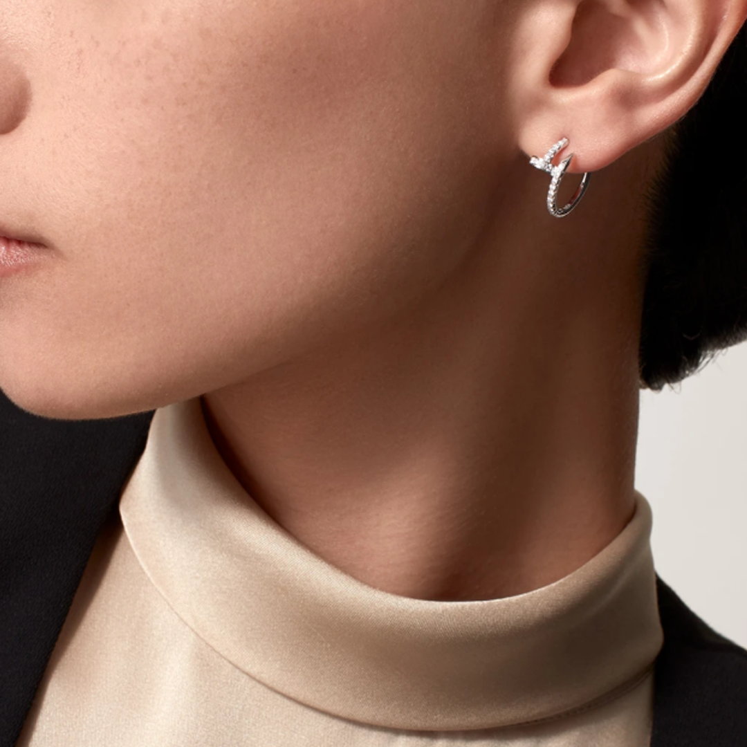 Clou Laurette Earrings- Diamond