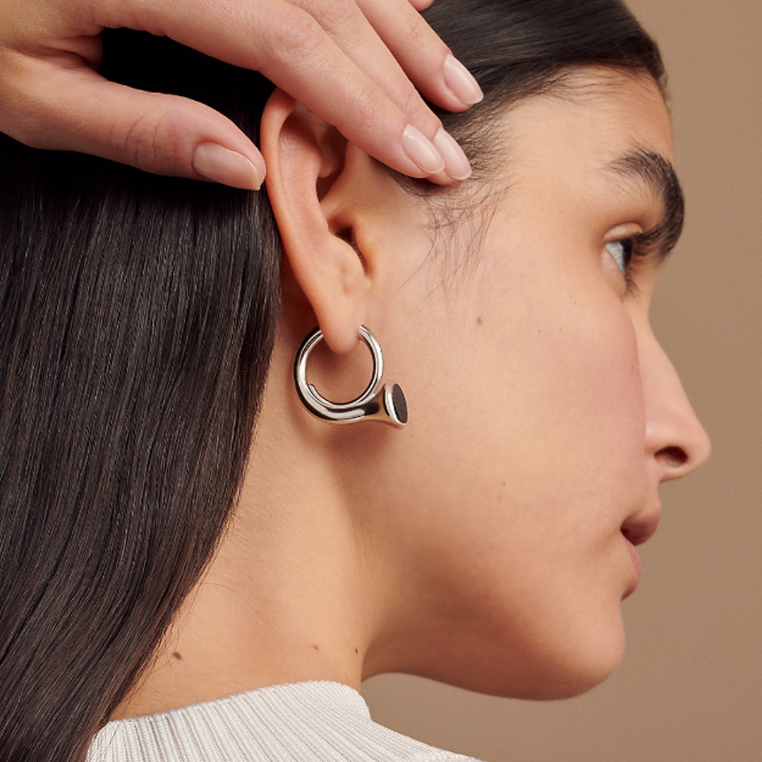 Helena Mathilda Earrings- Silver