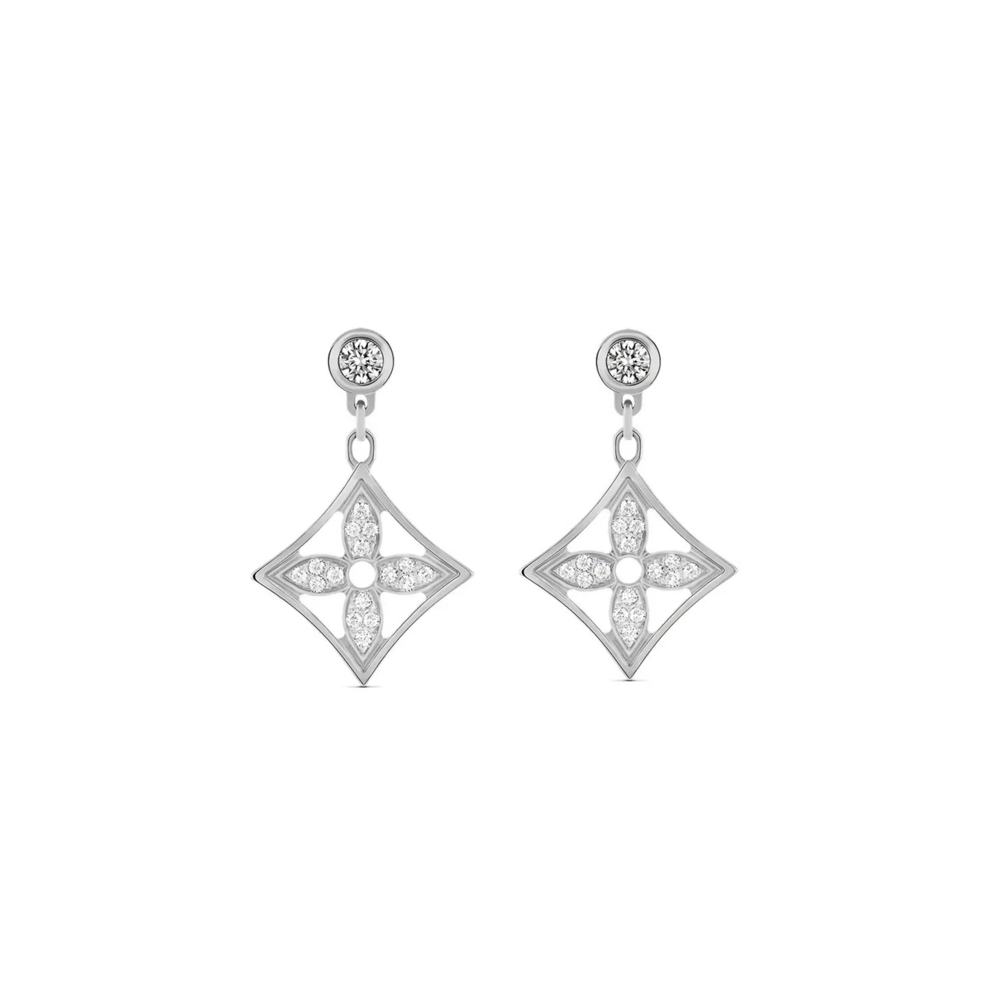 Viktoria Earrings- Silver