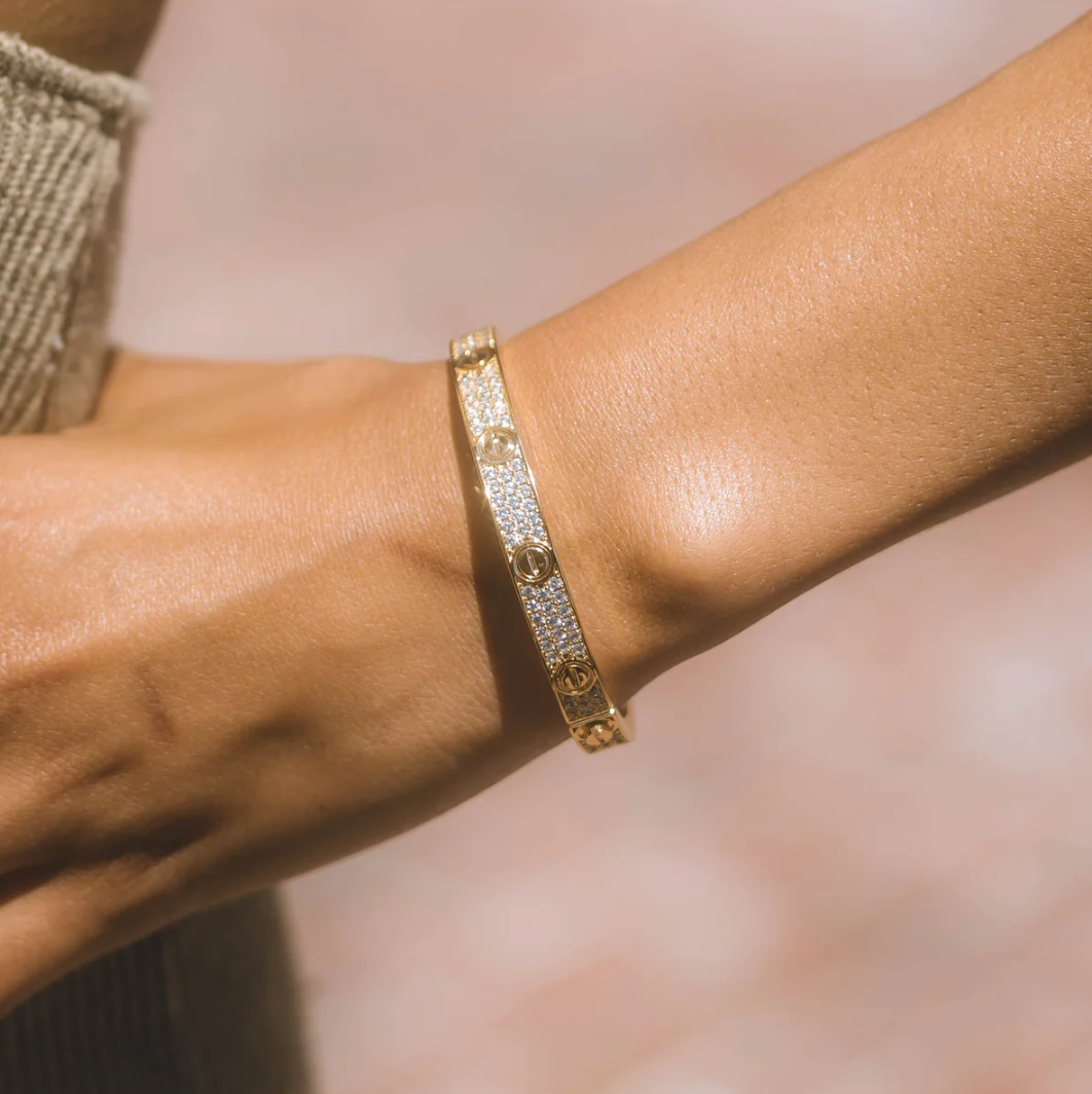 Eternity Deluxe Link Bracelet in Gold