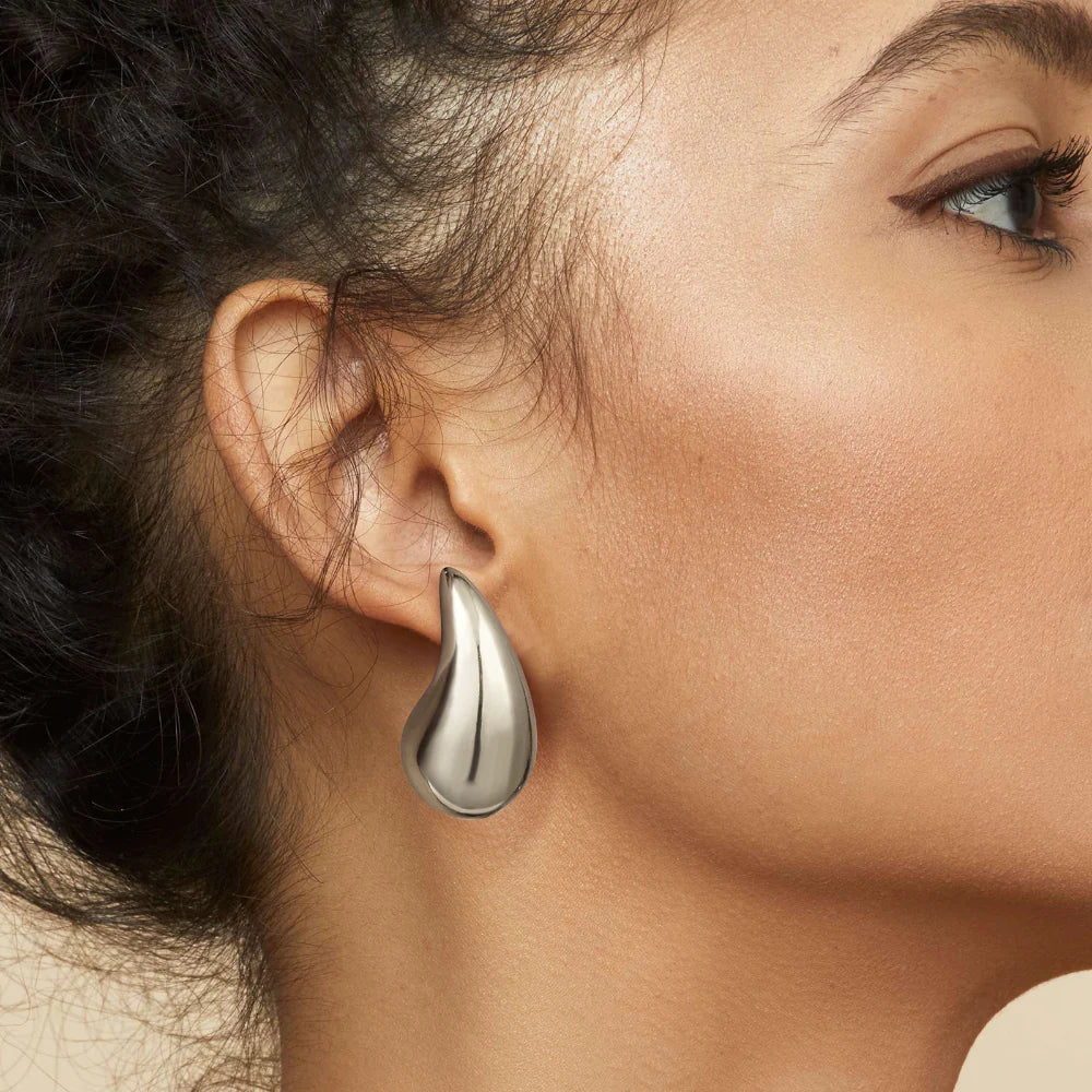 Gold Teardrop Earrings