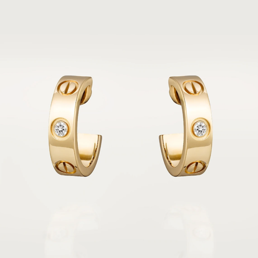 Jade Earrings- 2 Diamonds