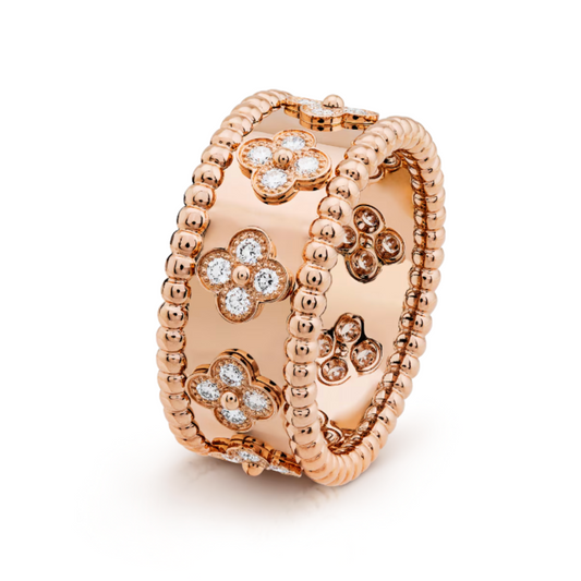 Abby Ring - Diamond/ Rose