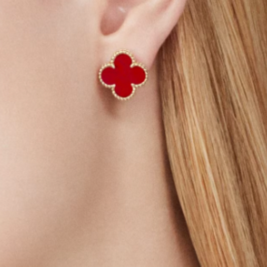 Coki Earrings- Red