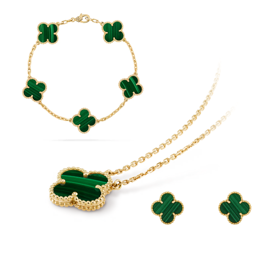 Golden Green Luxe | Clover Set