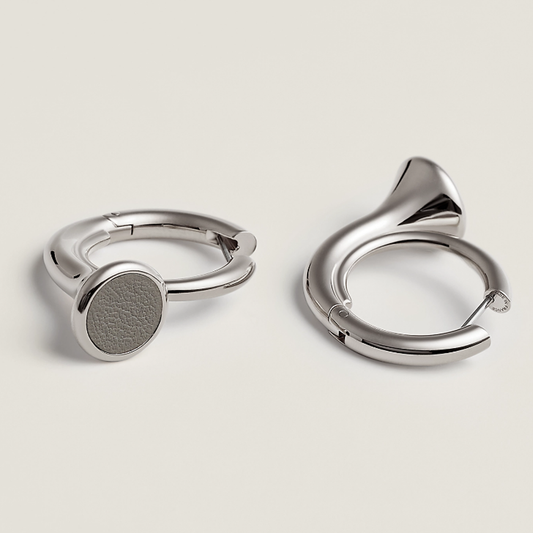Helena Mathilda Earrings- Silver