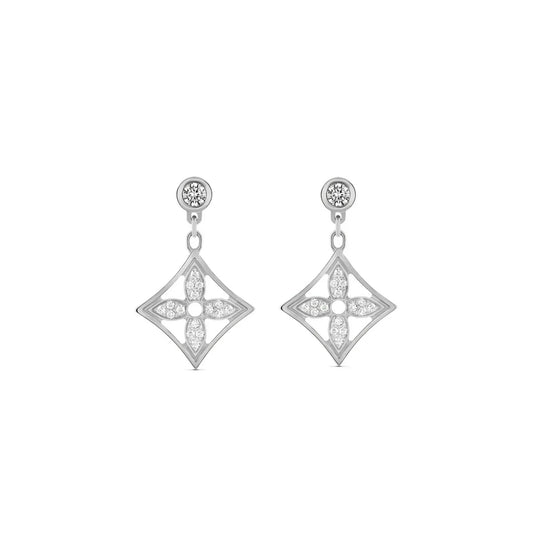 Viktoria Earrings- Silver