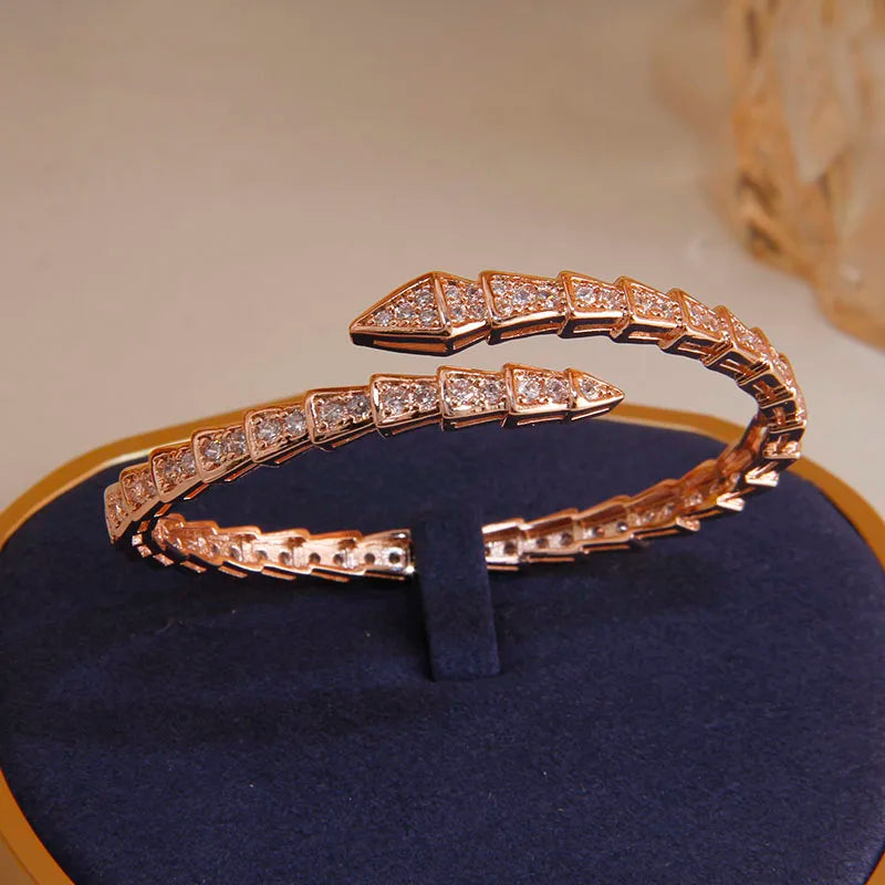 Rose Gold Serpent Deluxe | Bracelet