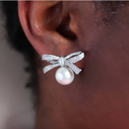 Malita Earrings- Silver