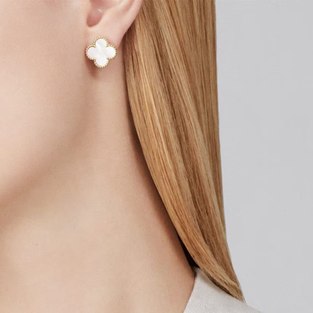 Coki Earrings- White