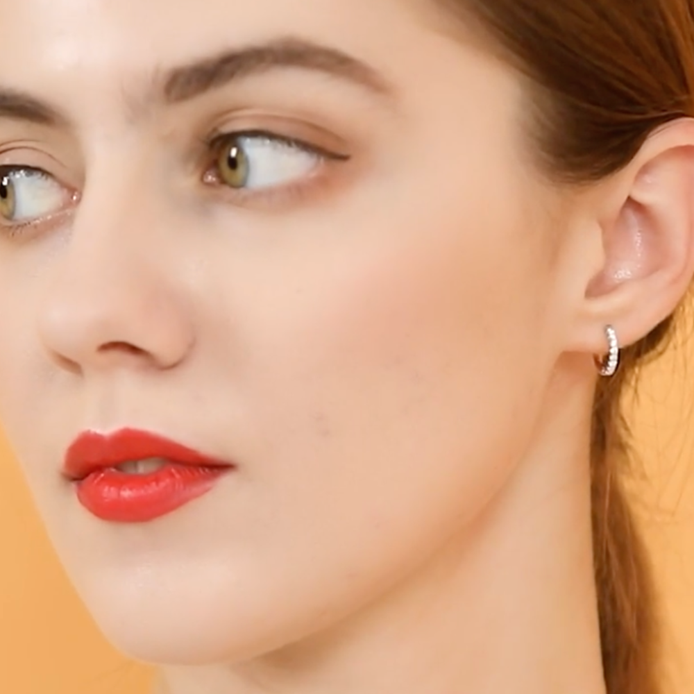 Petite Earrings- Silver