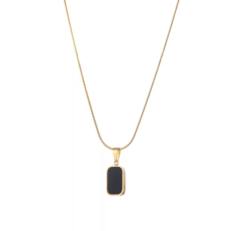 Golden Black | Pendant Necklace