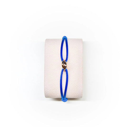 Golden Royal Blue Trifecta | Bracelet