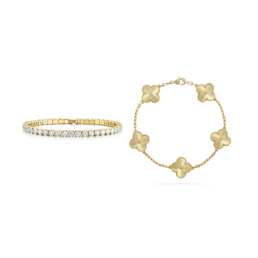 Golden Charm | Bracelet Set