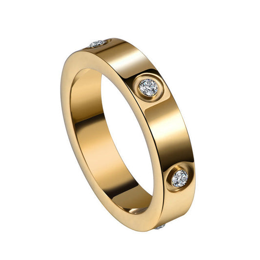 Golden Eternity | Diamond Ring